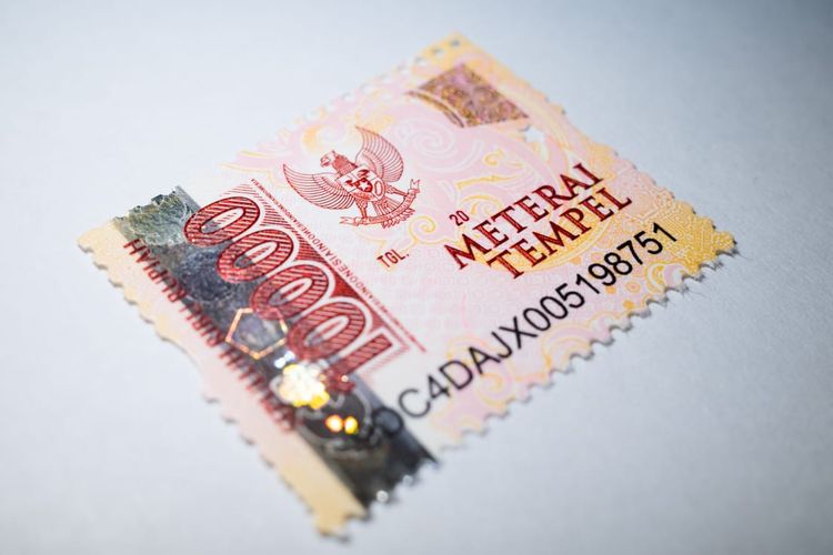 tanda tangan di atas meterai kandara law